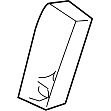Ford F8AZ-5467273-AAA Armrest Pad, Rear