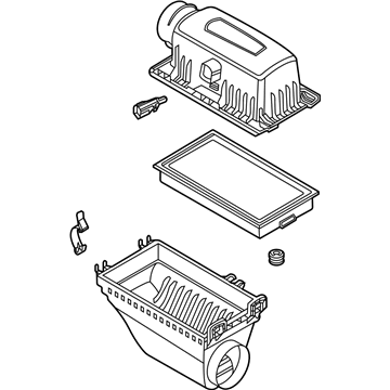 Ford L1MZ-9600-P Air Cleaner Assembly