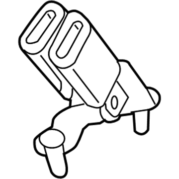 Mercury 1L2Z-78613D48-AAB Buckle End