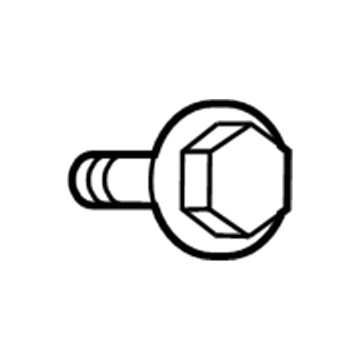 Ford -W707628-S424 Display Unit Screw