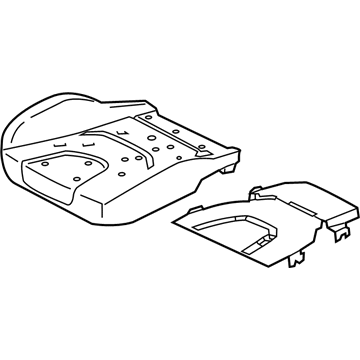 Ford Seat Cushion - KT4Z-58632A23-A