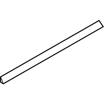Ford AG1Z-5420758-A Lower Weatherstrip, Front