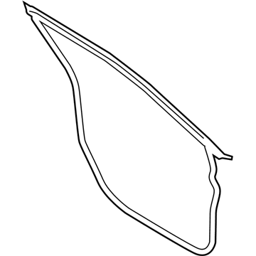 2017 Ford Police Interceptor Sedan Door Seal - AG1Z-5420530-B