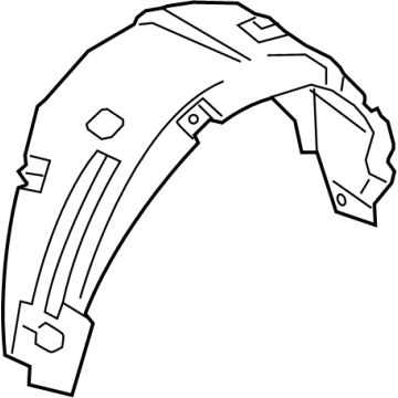 Ford PR3Z-61278B50-A Wheelhouse Liner