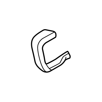 Ford ML3Z-1504339-AB Trim Molding, Satin Silver, Driver Side