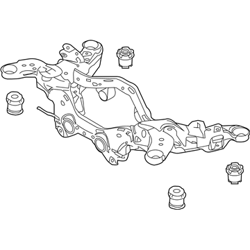 Lincoln Axle Beam - DG1Z-5R003-F