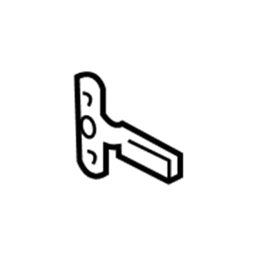 Ford 4W1Z-5446318-AA Release Handle, Rear