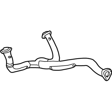 2004 Ford Excursion Exhaust Pipe - 2C3Z-5246-AA