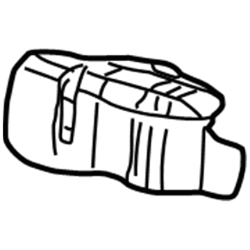 2000 Ford F-250 Super Duty Exhaust Heat Shield - YC3Z-5G220-BA