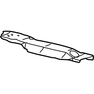 2000 Ford F-250 Super Duty Exhaust Heat Shield - F81Z-5E258-AA