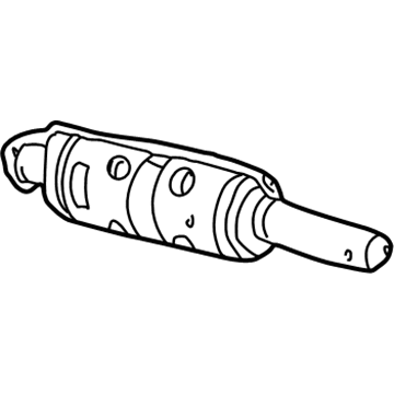 Ford Excursion Catalytic Converter - 3C3Z-5E212-GB
