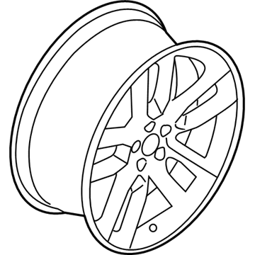 Ford DA1Z-1007-B Wheel, Alloy