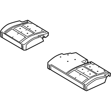 2009 Ford Taurus X Seat Cushion - 5F9Z-7463841-BA