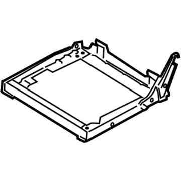 Ford 8A4Z-7463160-B Seat Frame, Rear Passenger Side