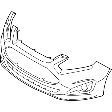Ford C-Max Bumper - DM5Z-17D957-APTM