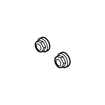 Ford -382802-S440 Master Cylinder Nut