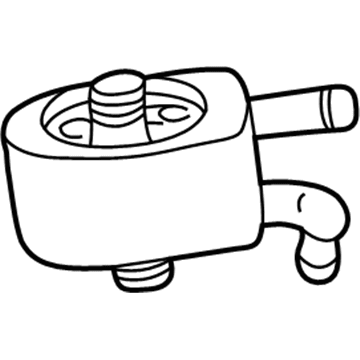 Mercury 1L2Z-6A642-FA Oil Cooler