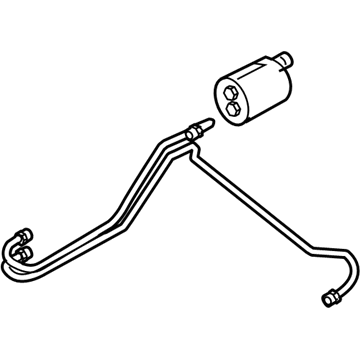 Ford F-250 Super Duty Automatic Transmission Oil Cooler Line - 7C3Z-7R081-JE