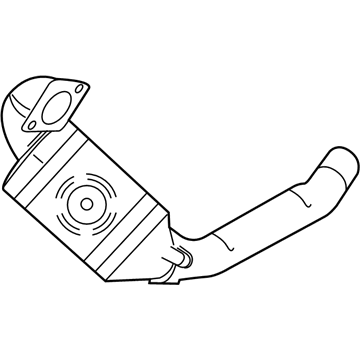 Ford Edge Catalytic Converter - F2GZ-5E213-B