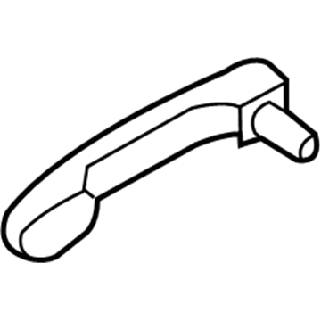 Mercury Door Handle - 8T5Z-7422404-AA