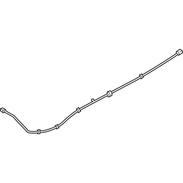 Ford M1PZ-17A605-C Washer Hose, Front