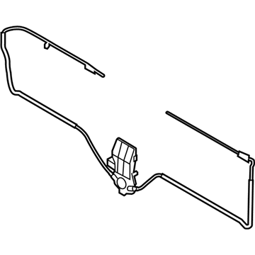 Ford AL3Z-1523394-A Window Motor, Rear Center