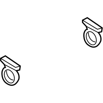 Ford BL3Z-8W287-A Connector Hose Clamp, Driver Side
