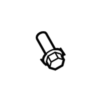 Ford -W706805-S902 Support Bracket Screw