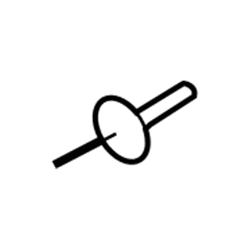 Ford -W704344-S417 Energy Absorber Rivet