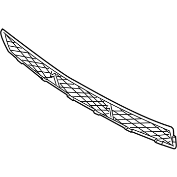 Ford 8S4Z-17K945-AA Lower Grille, Front