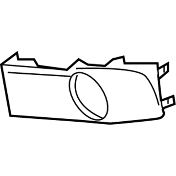 Ford 8S4Z-15266-AA Hole Cover, Front Passenger Side