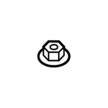 Ford -W520201-S450B Lower Track Nut