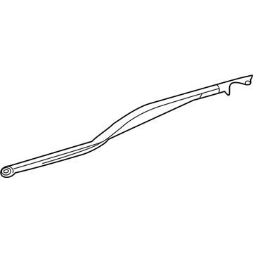 Ford 6L3Z-1821452-A Belt Molding, Front Outer Passenger Side
