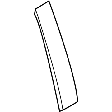 Ford F-150 Door Moldings - 6L3Z-1520554-ZA