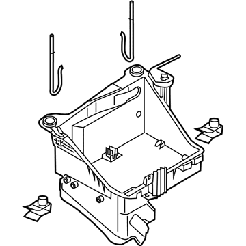 Ford CC3Z-10732-A Battery Tray, Passenger Side