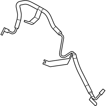 Lincoln Power Steering Hose - AH6Z-3A719-C
