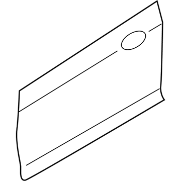 Ford 6H6Z-5420201-A Outer Panel, Front Driver Side