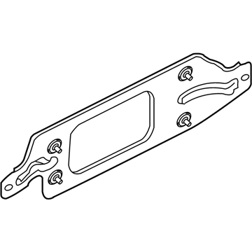 Ford 7T4Z-18888-A Receiver Mount Bracket, Front