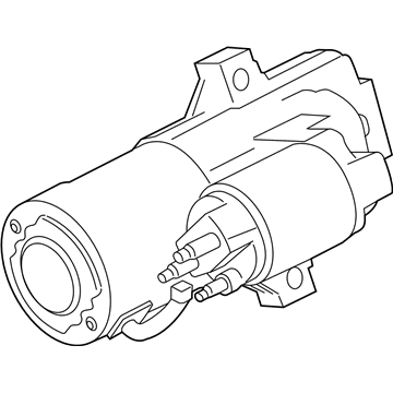 2022 Ford Mustang Starter - JR3Z-11002-B