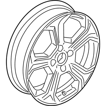 Ford Fiesta Spare Wheel - C1BZ-1007-P
