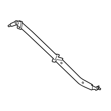 Mercury 8L8Z-78611B68-AD Retractor Assembly