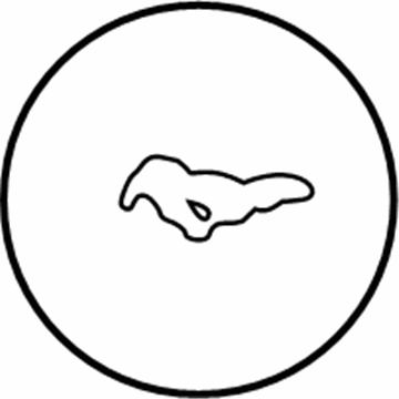 Ford 2M5Z-1130-AA Hub Cap