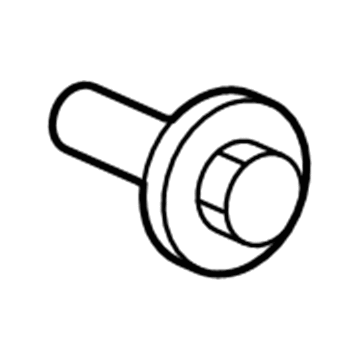 Ford -W707628-S424 Receiver Screw