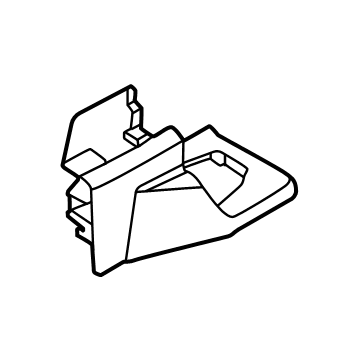 Ford FL3Z-1561749-AA Rear End Track Cover