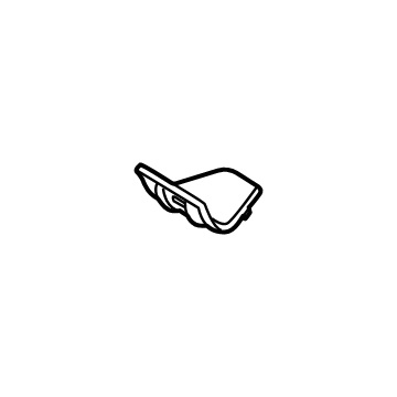 Ford FL3Z-15672A40-AB Rear End Track Cover Plug
