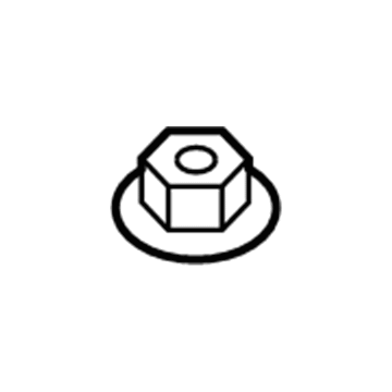 Lincoln -W712334-S442 Upper Mount Nut