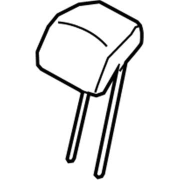 Lincoln JL7Z-78611A08-AAA Headrest