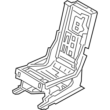 Lincoln JL7Z-78613A10-C Seat Frame