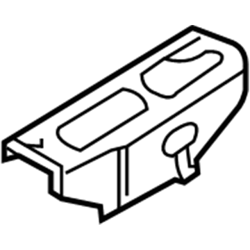 Mercury YL8Z-16155-AA Upper Rail