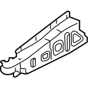 Ford YL8Z-16C274-AA Upper Rail, Front Passenger Side